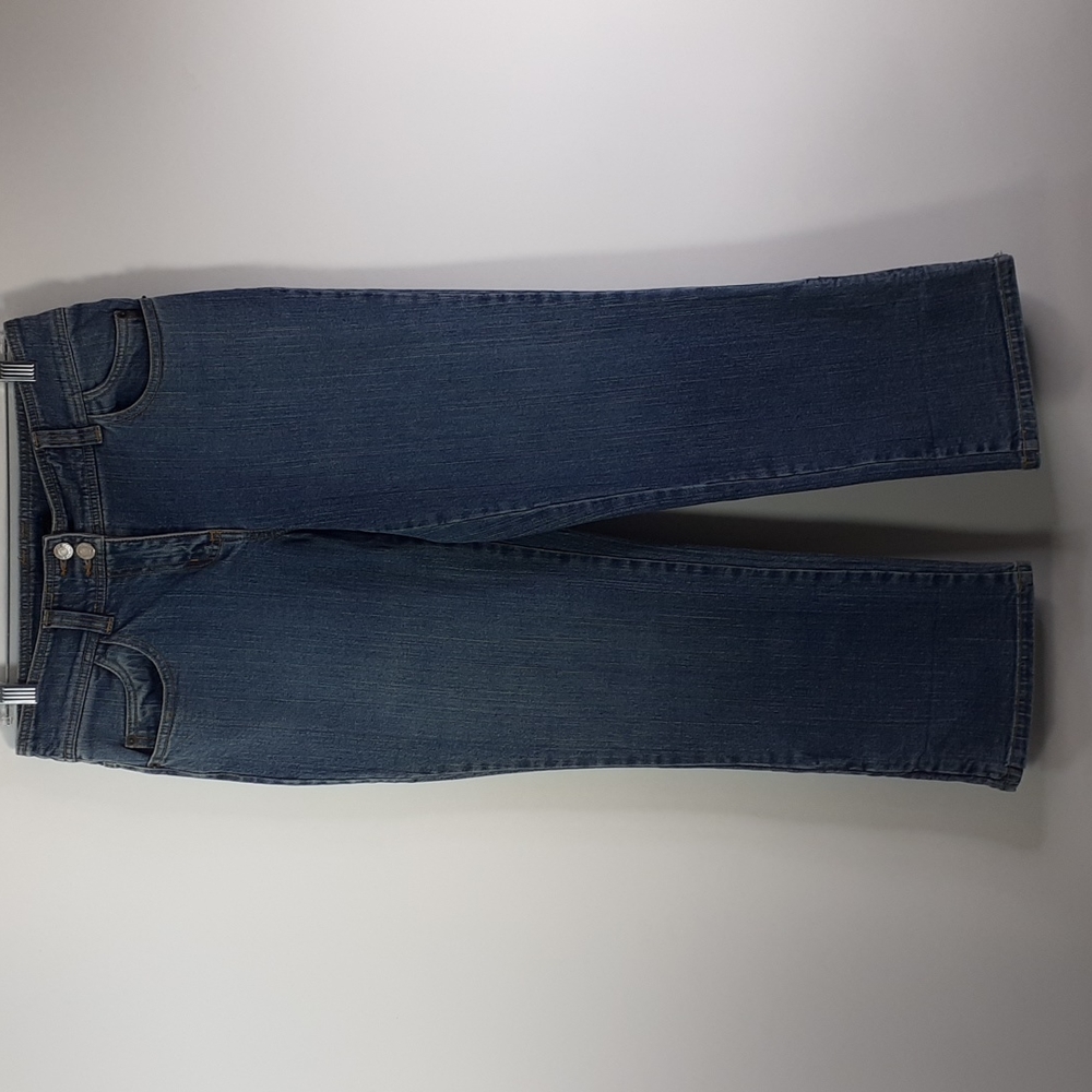New York Co. Blue Jeans Women's Size 6 Cuffed Jean Capris - Picture 5 of 16